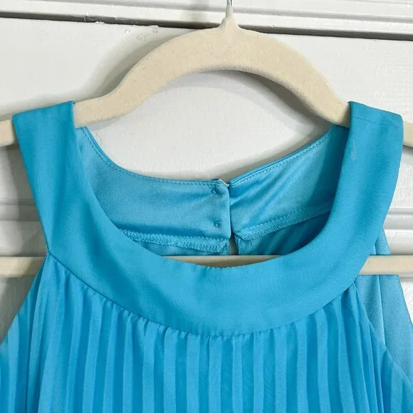 Tween Diva Ombre Chiffon Accordion Pleat Dress - Picture 3 of 5